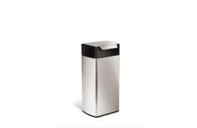 simplehuman 30 Litre Top Touch Bar Bin - Black